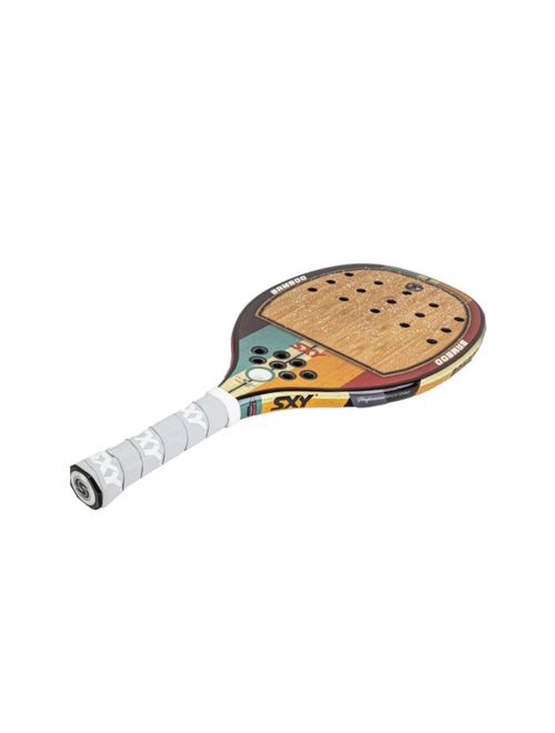 Raquete De Beach Tennis Sexy Bamboo Unissex - Marrom
