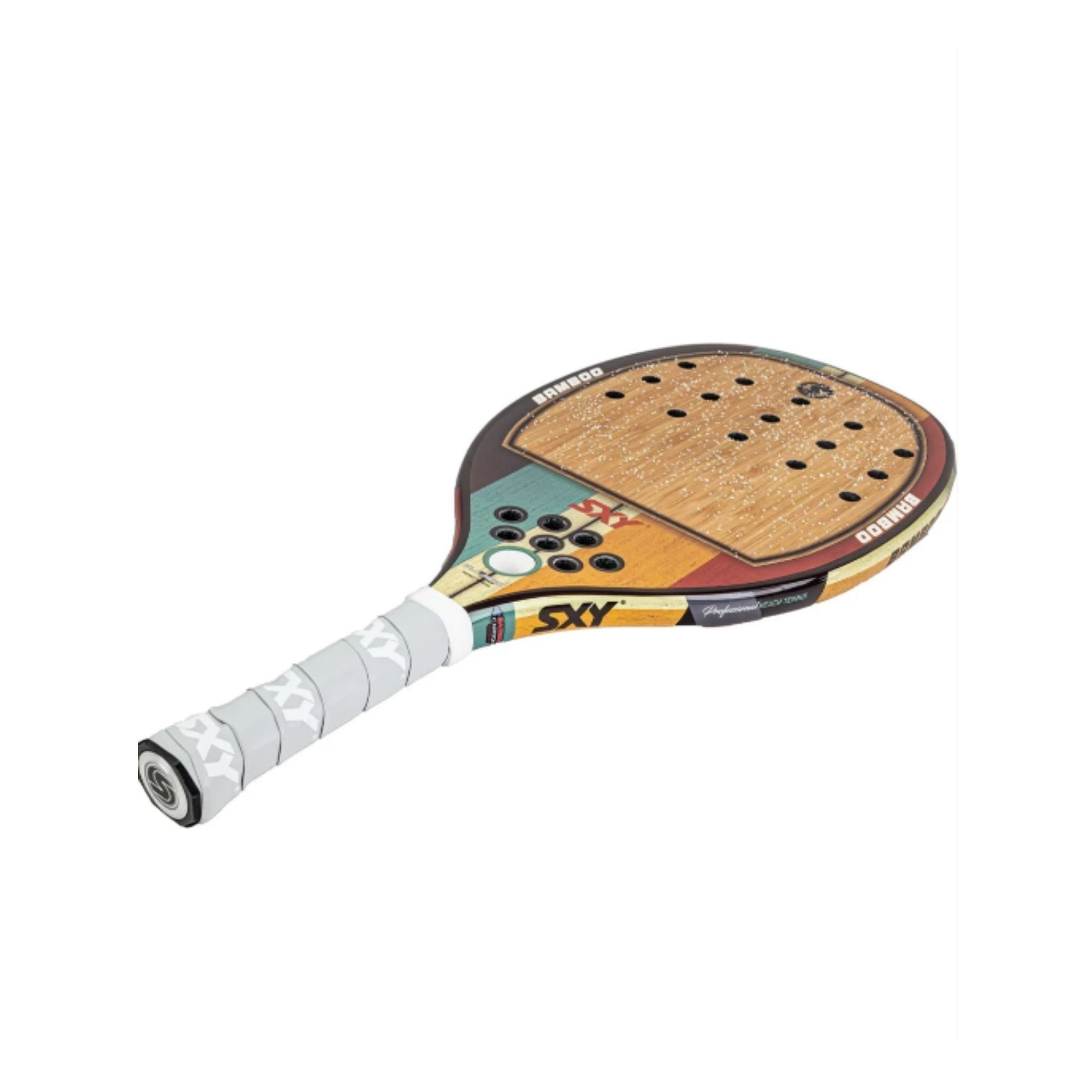Raquete De Beach Tennis Sexy Bamboo Unissex - Marrom - Bayard Esportes