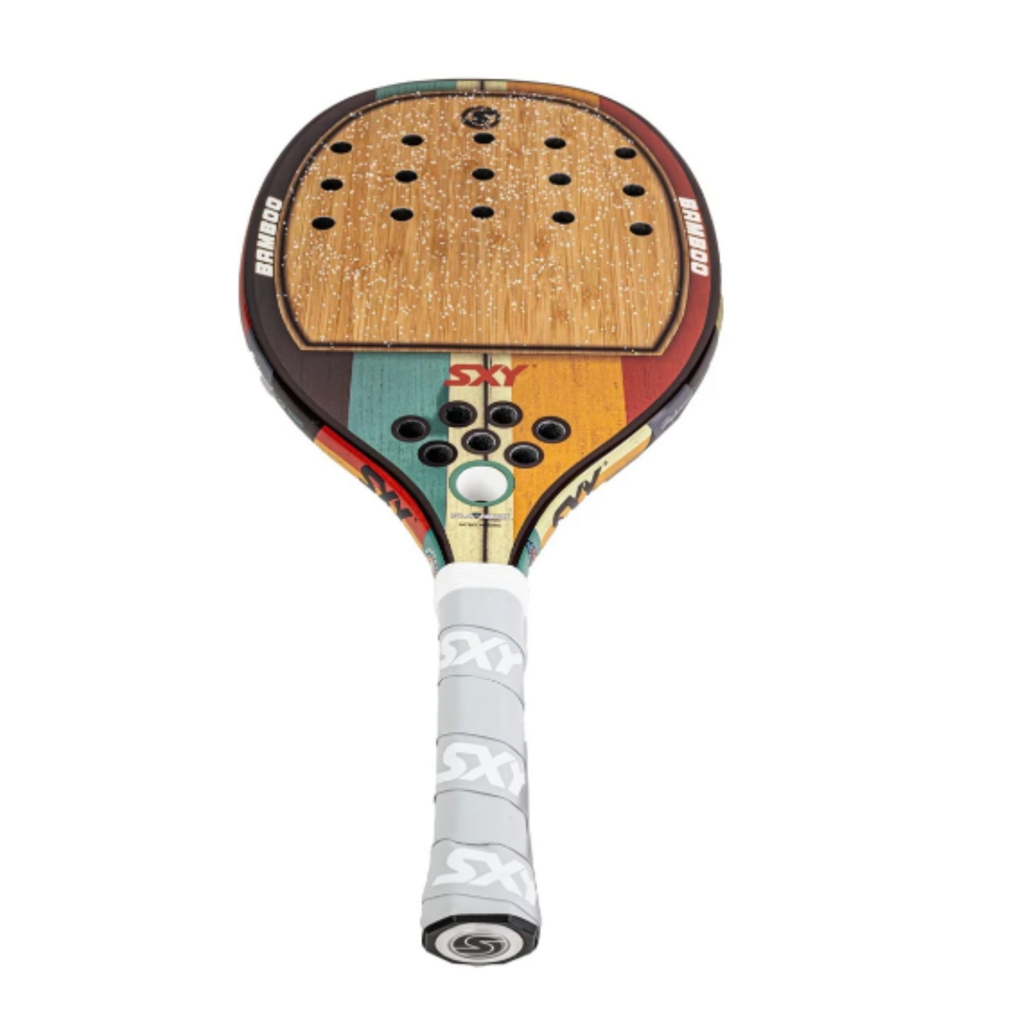 Raquete De Beach Tennis Sexy Bamboo Unissex - Marrom - Bayard Esportes