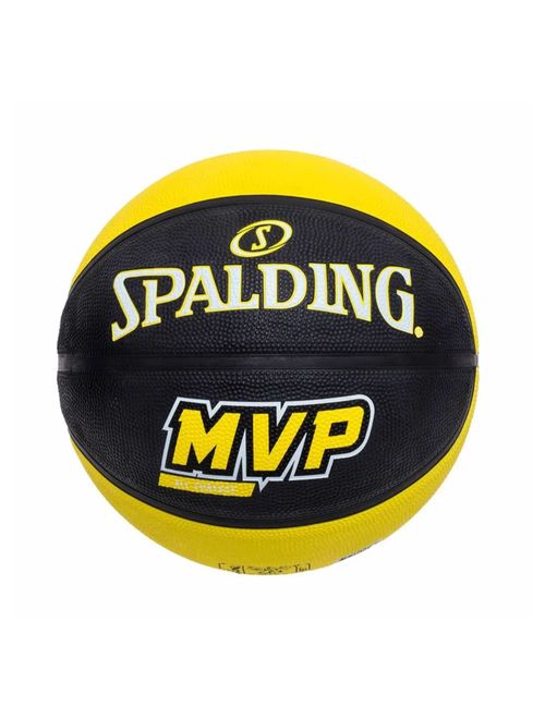 Bola De Basquete Spalding Mvp Unissex - Amarela/Preta