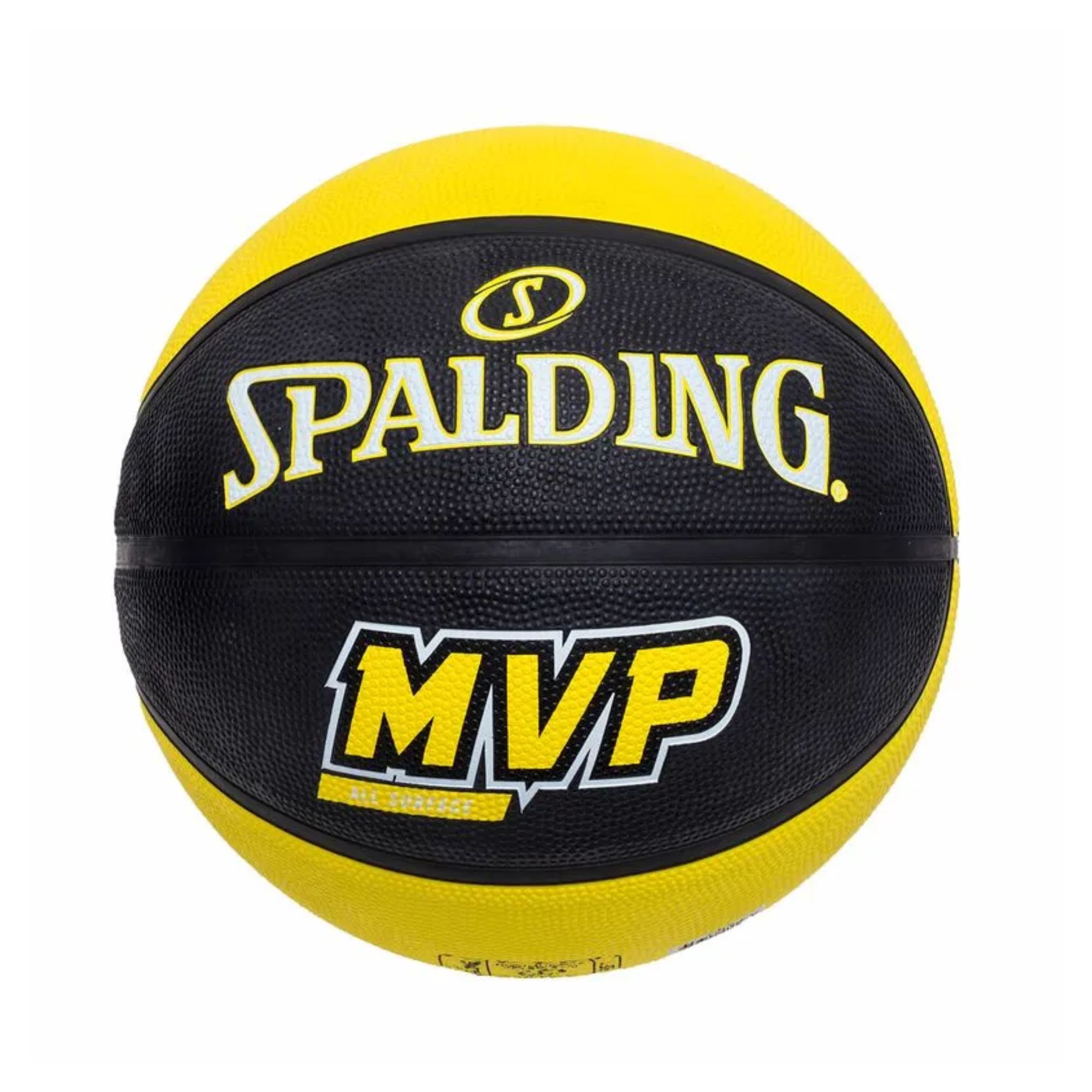 Bola De Basquete Spalding Mvp Unissex - Amarela/Preta