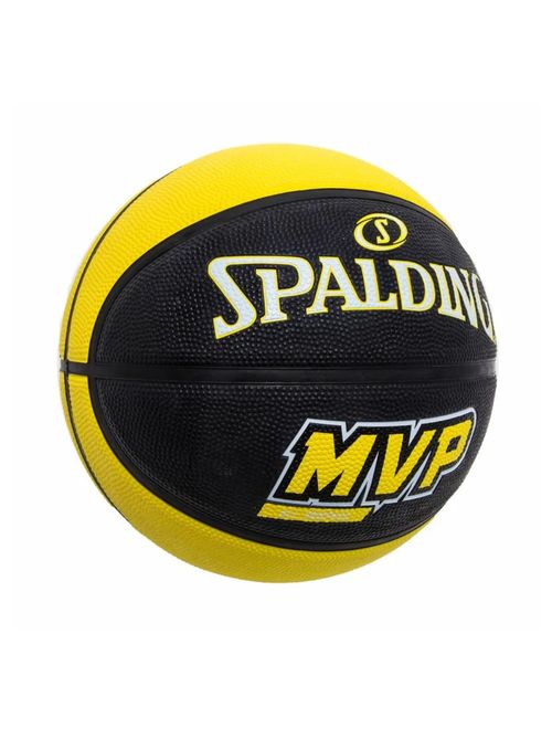 Bola De Basquete Spalding Mvp Unissex - Amarela/Preta