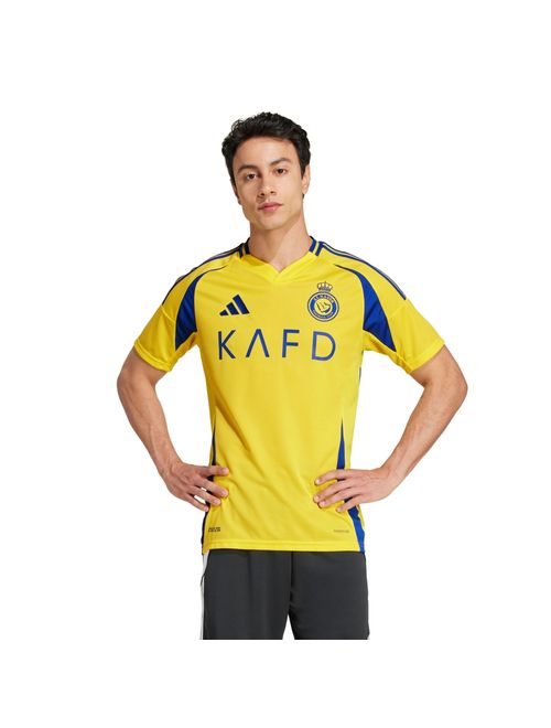 Camisa Al Nassr I 2024/25 Adidas Cristiano Ronaldo Torcedor Masculina - Amarela