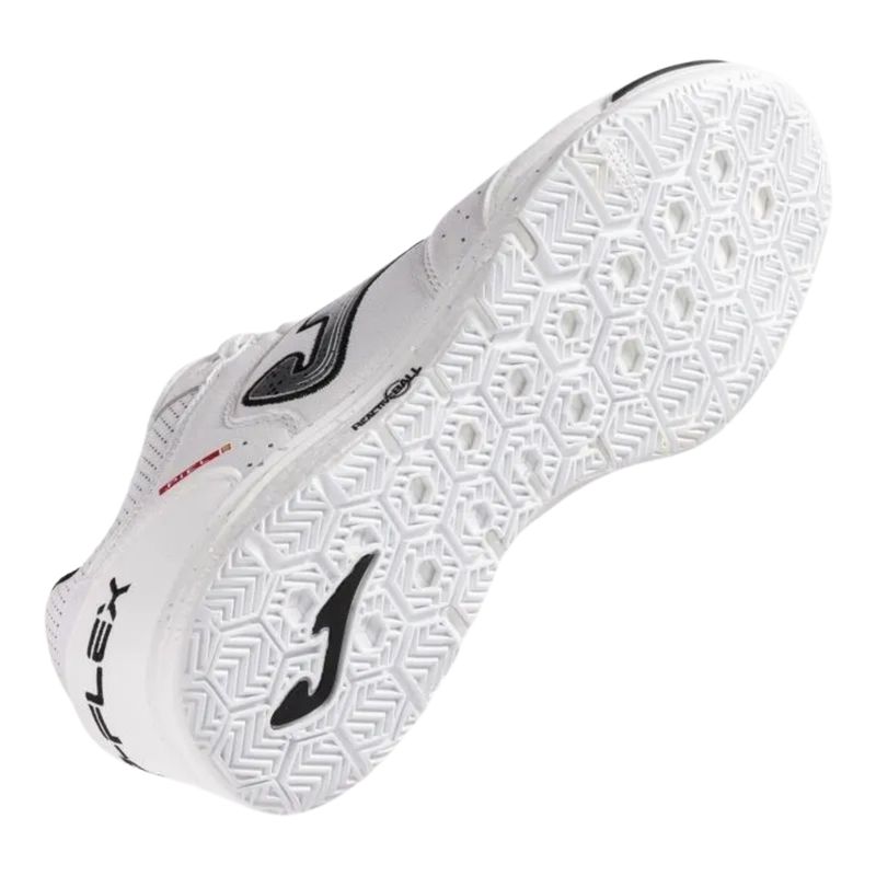 chuteira-futsal-joma-top-flex-rebound-masculina-branca-prata