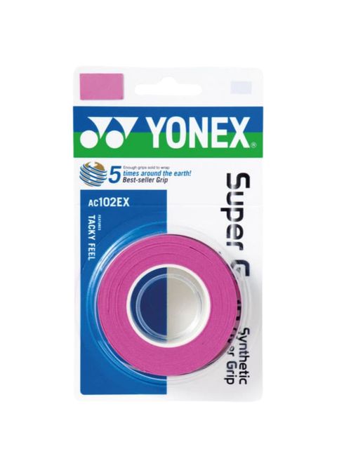 Overgrip Yonex Super Grap 3un - Pink