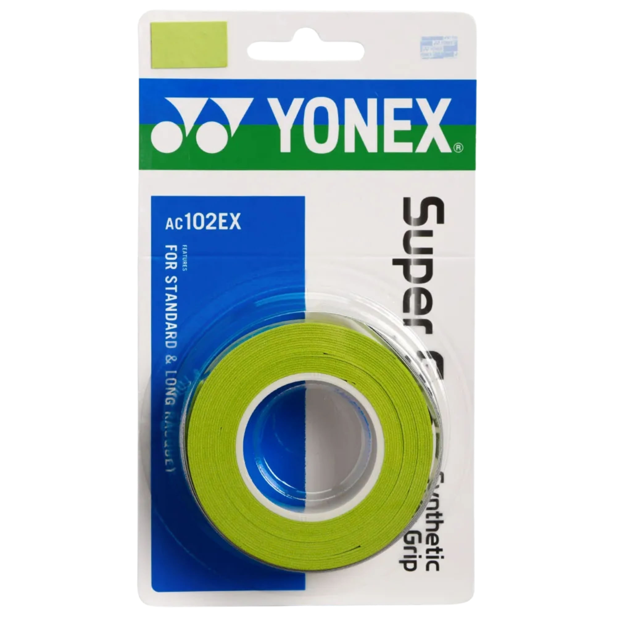 Overgrip Yonex Super Grap 3un - Verde Limão