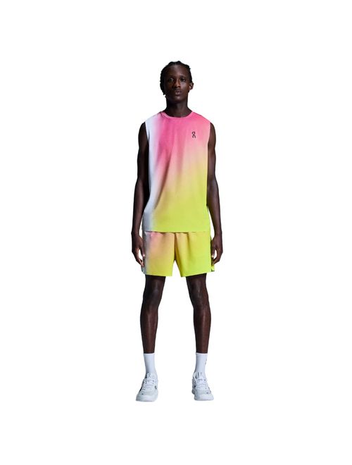 Shorts On Running Court Masculino - Branco/Verde