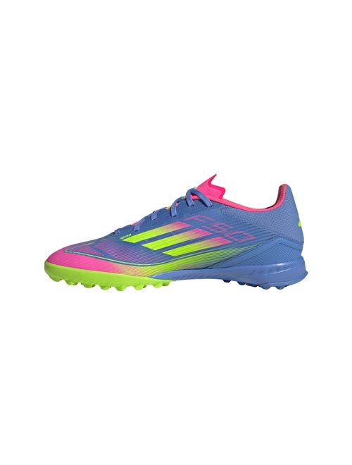 Chuteira Society Adidas F50 League Masculina - Azul/Rosa