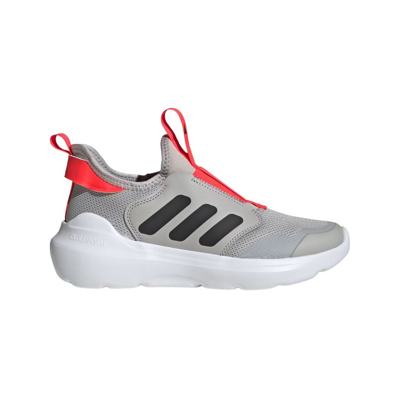 tenis-adidas-tensaur-comfort-juvenil-cinza-preto