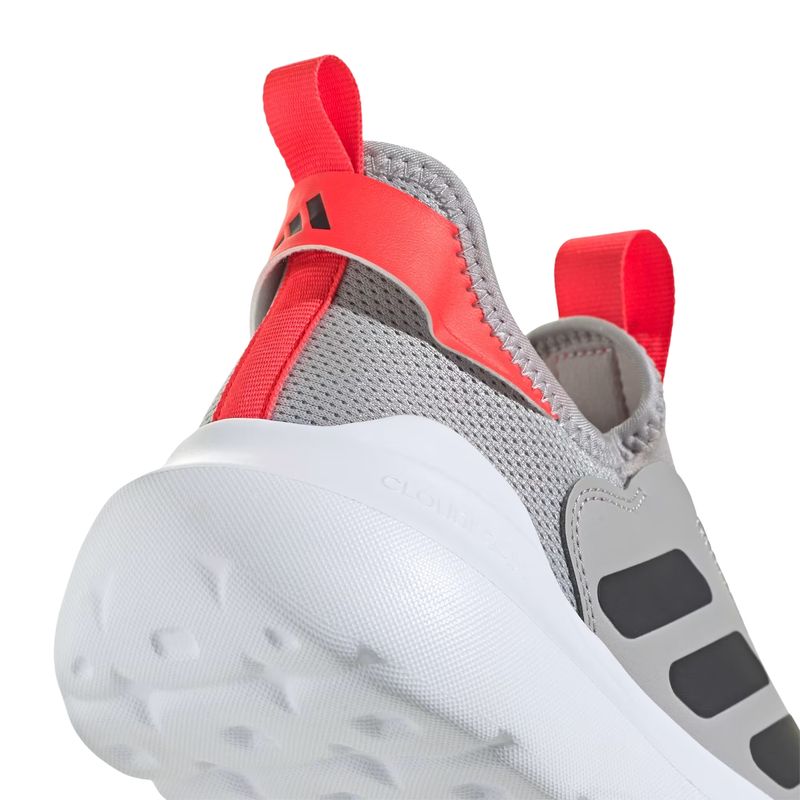 tenis-adidas-tensaur-comfort-juvenil-cinza-preto