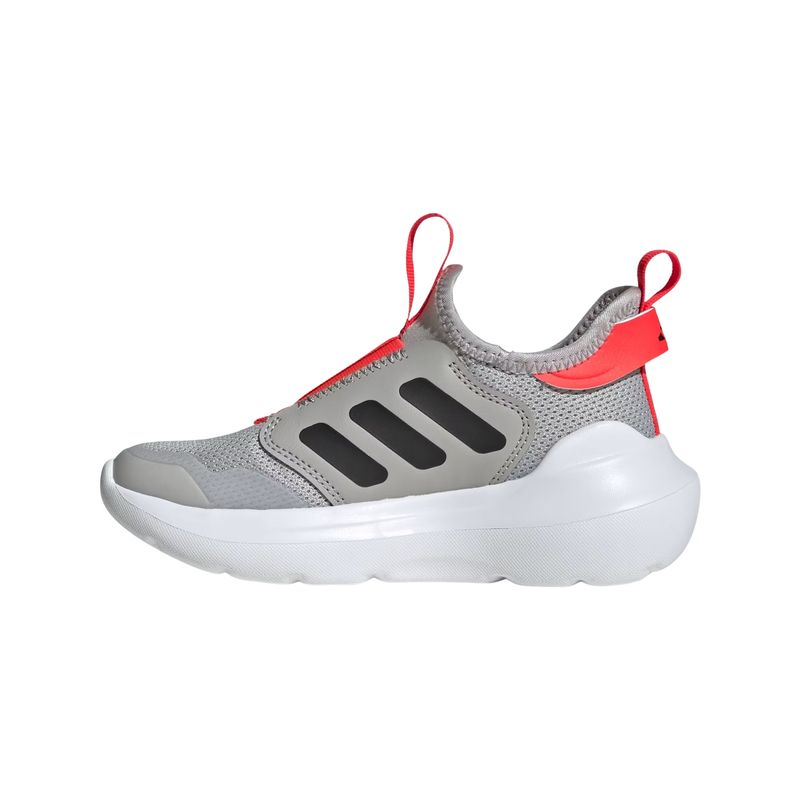 tenis-adidas-tensaur-comfort-infantil-cinza-preto