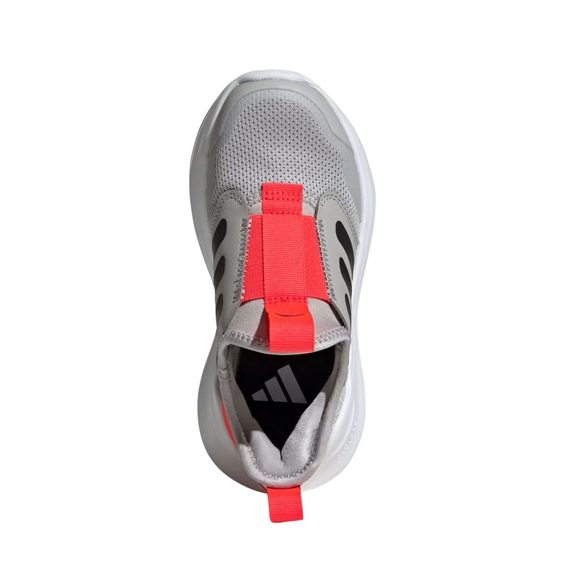 tenis-adidas-tensaur-comfort-infantil-cinza-preto