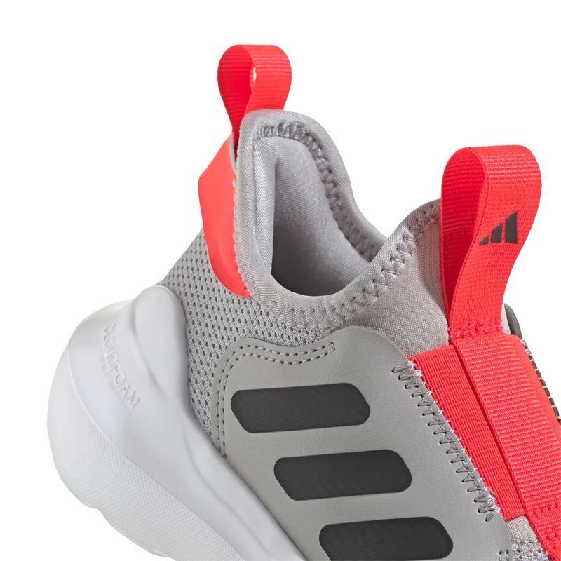 tenis-adidas-tensaur-comfort-infantil-cinza-preto