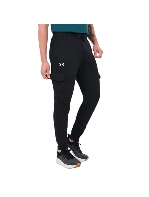 Calça Under Amour Rival Fleece Cargo Masculino - Preto