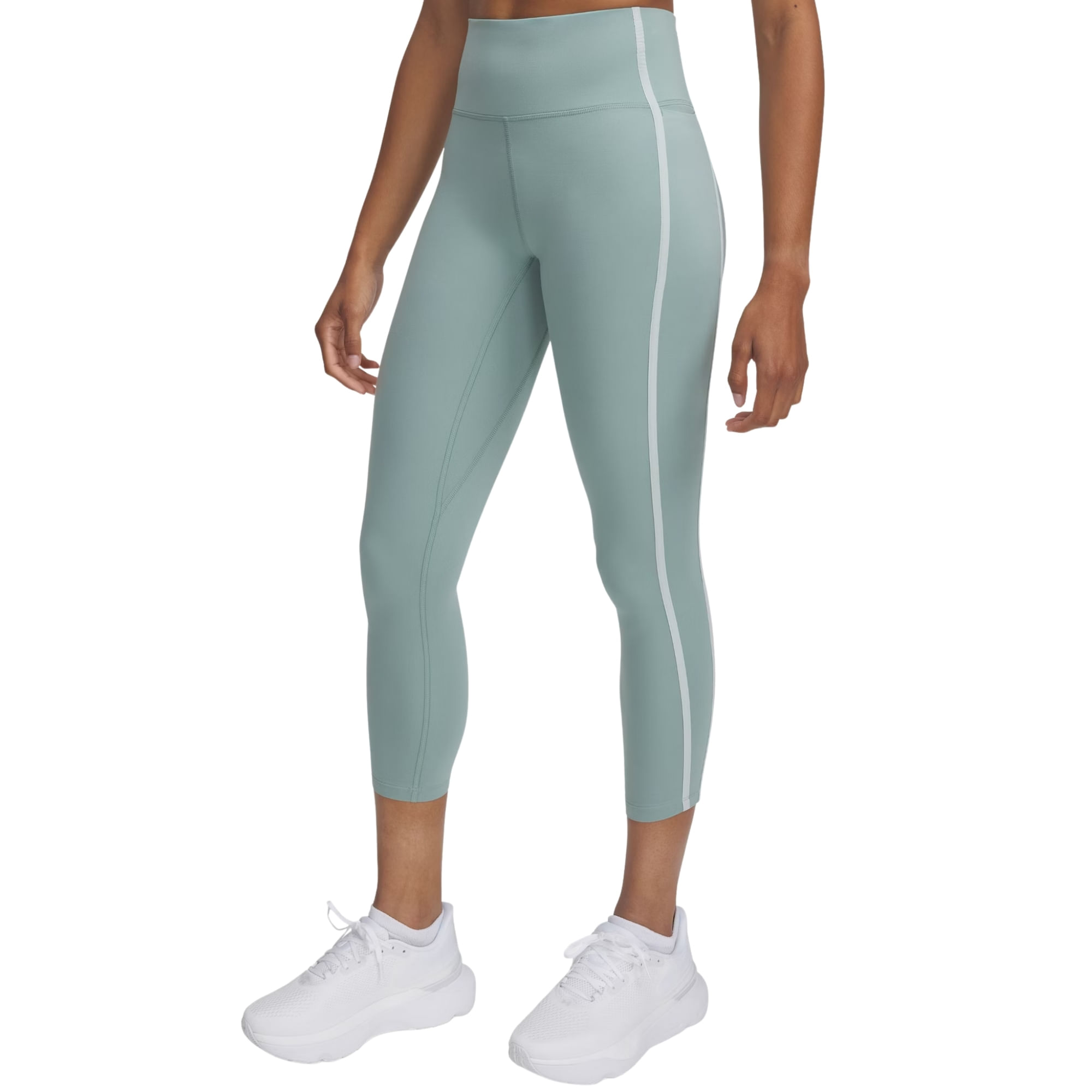 Calça Legging Under Armour Meridian Piped Feminina - Verde