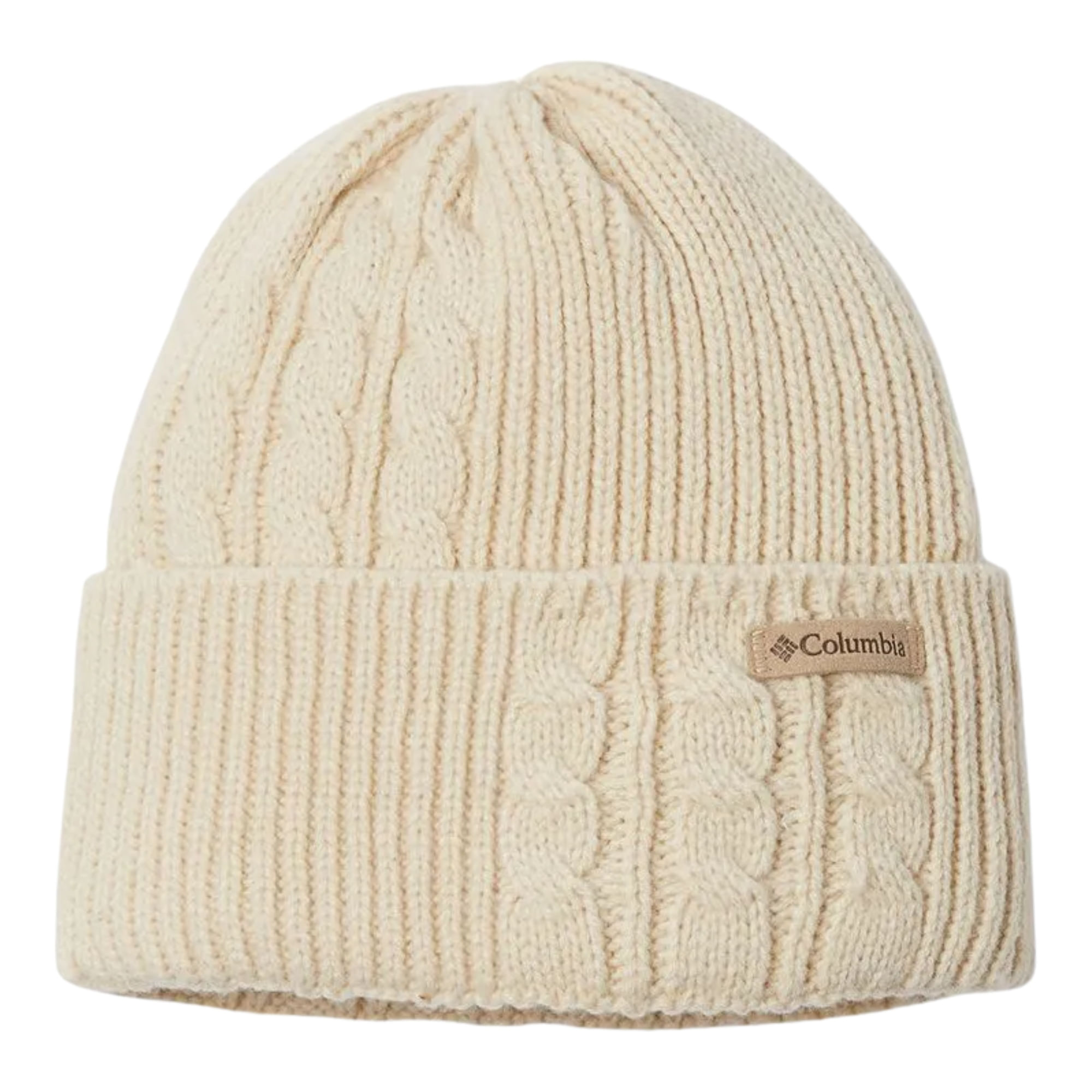 Touca Columbia Agate Pass Cable Knit Unissex - Creme
