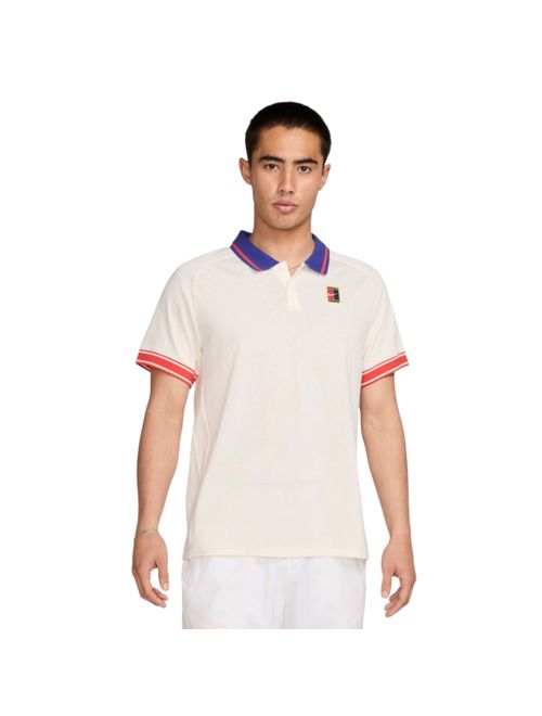 Camisa Polo Nike NikeCourt Heritage Masculino - Branco