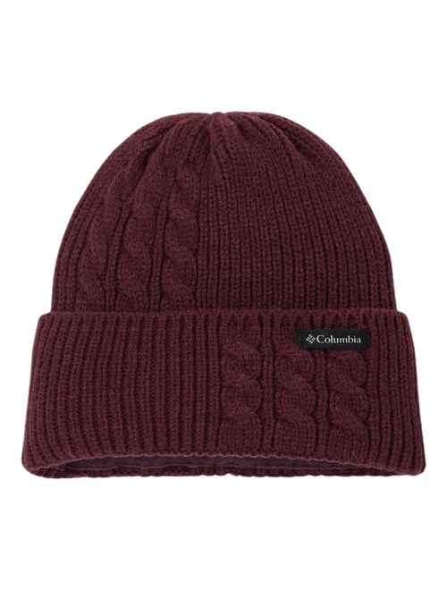 Touca Columbia Agate Pass Cable Knit Unissex - Vinho
