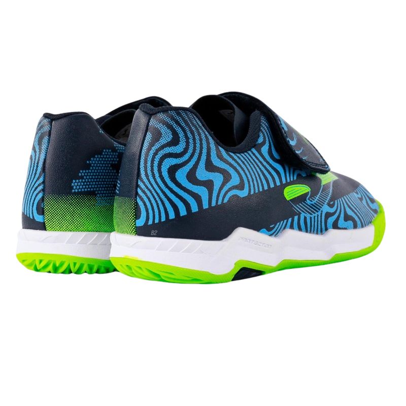 chuteira-futsal-joma-evolution-velcro-infantil-azul-marinho-verde