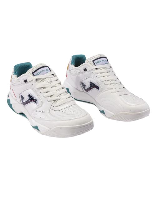 Chuteira Futsal Joma Top Flex Plus + Masculina - Branca