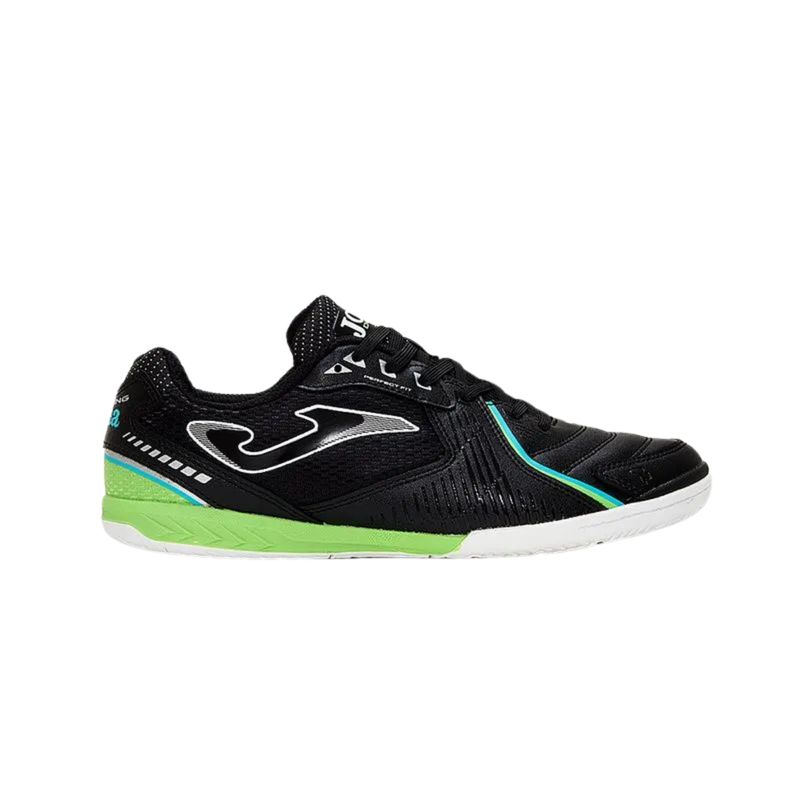 chuteira-futsal-joma-dribiling-masculina-preta-verde
