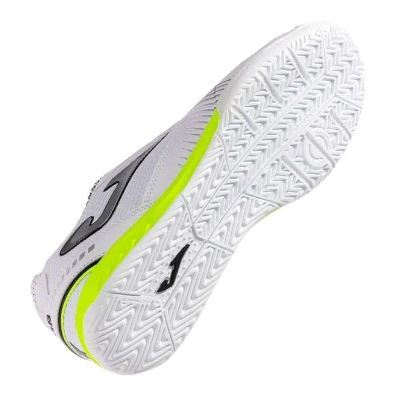 chuteira-futsal-joma-dribling-masculina-branco-amarelo