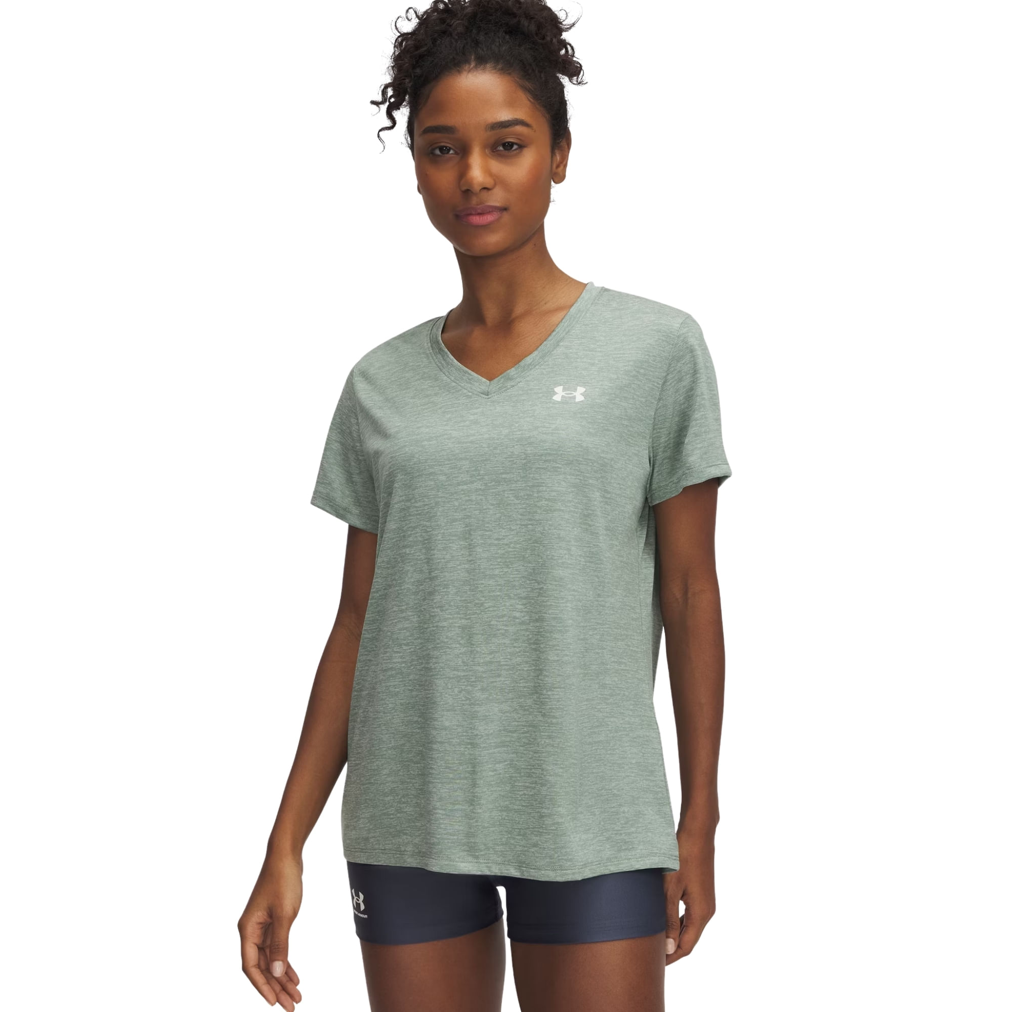 Camiseta Under Armour Tech Twist Feminina - Verde