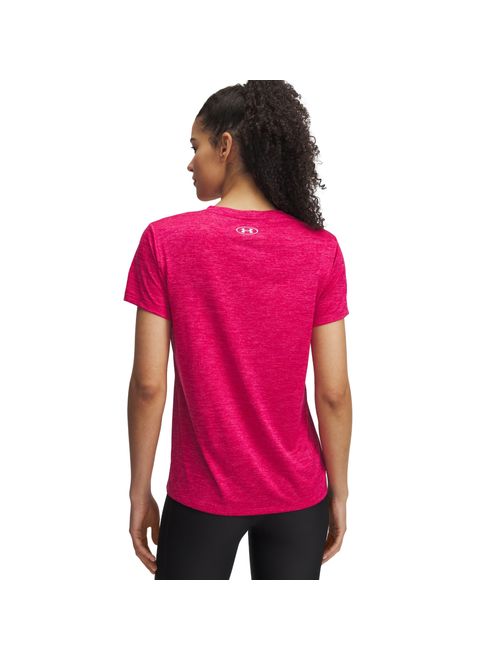 Camiseta Under Armour Tech Twist Feminina - Rosa Escuro