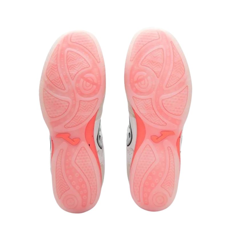chuteira-futsal-joma-top-flex-unissex-branco-vermelho