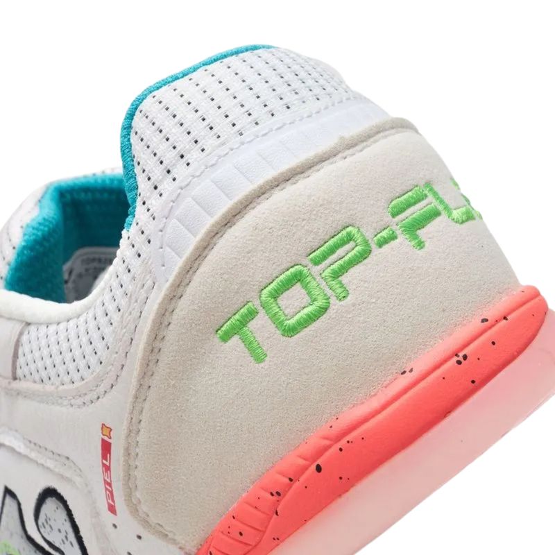 chuteira-futsal-joma-top-flex-unissex-branco-vermelho