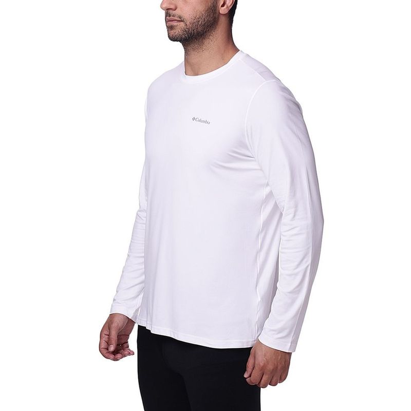 Camiseta-Manga-Longa-Columbia-M-L-Neblina-Masculina---Branco
