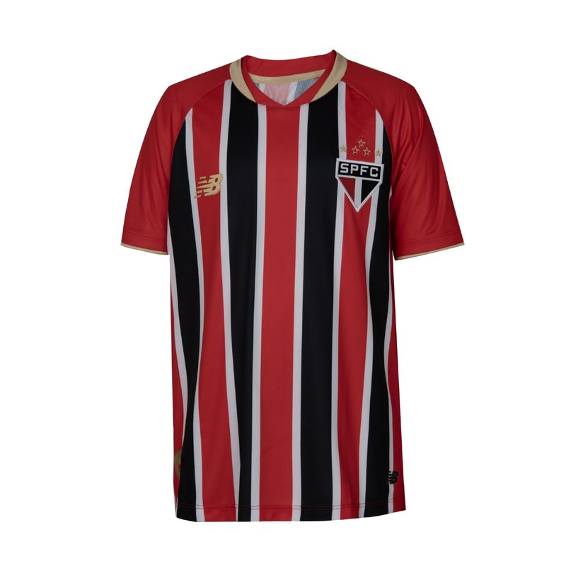 camisa-sao-paulo-ii-25-26-new-balance-infantil-vermelha-branca