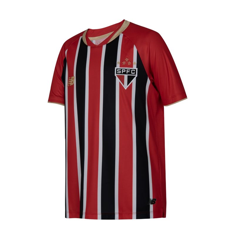 camisa-sao-paulo-ii-25-26-new-balance-infantil-vermelha-branca