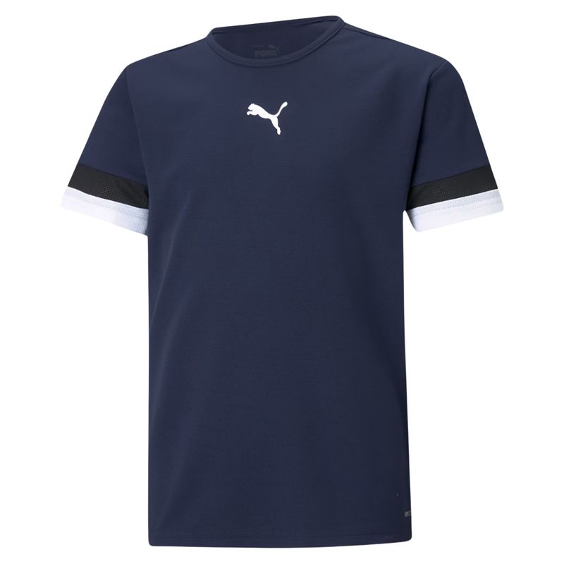 camisa-puma-teamrise-infantil-azul-marinho-