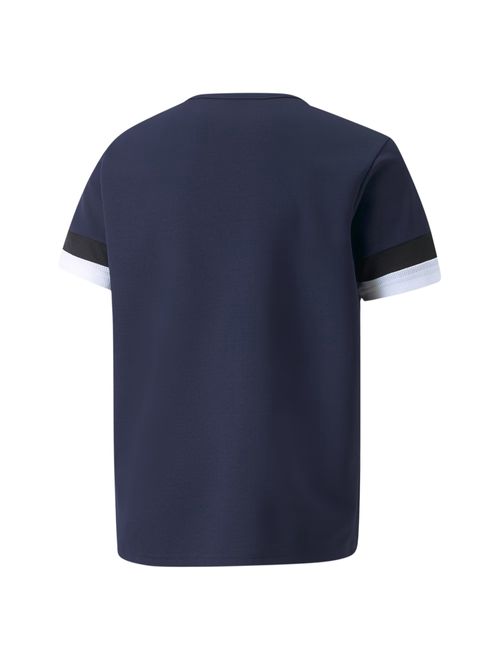Camisa Puma Teamrise Infantil - Azul Marinho