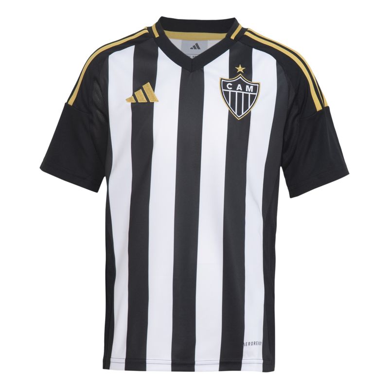 camisa-atlético-mineiro-i-25-26-adidas-infantil-preta-branca