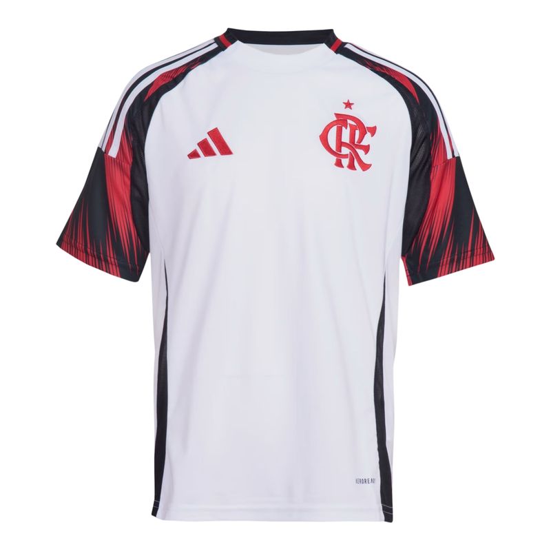 camisa-flamengo-ii-25-26-adidas-infantil-branca