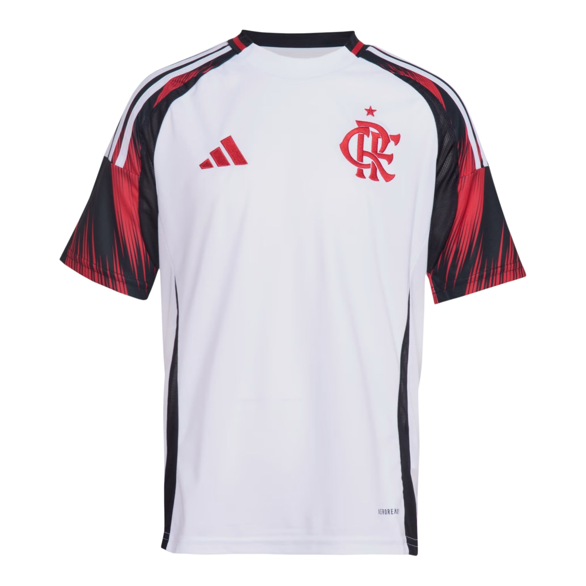 Camisa Flamengo II 25/26 Adidas Infantil - Branca