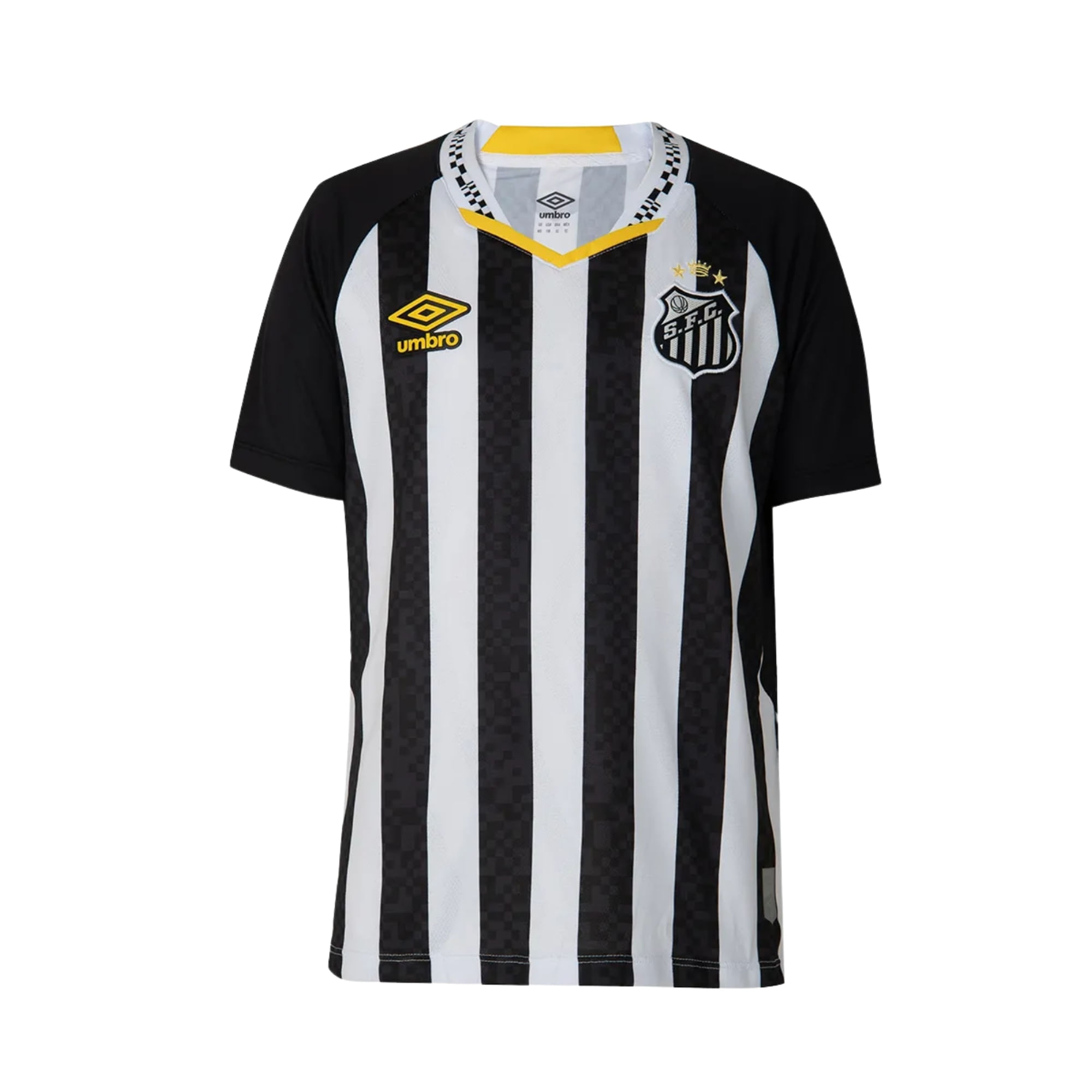 Camisa Santos II 25/26 Umbro Infantil - Preta/Branca