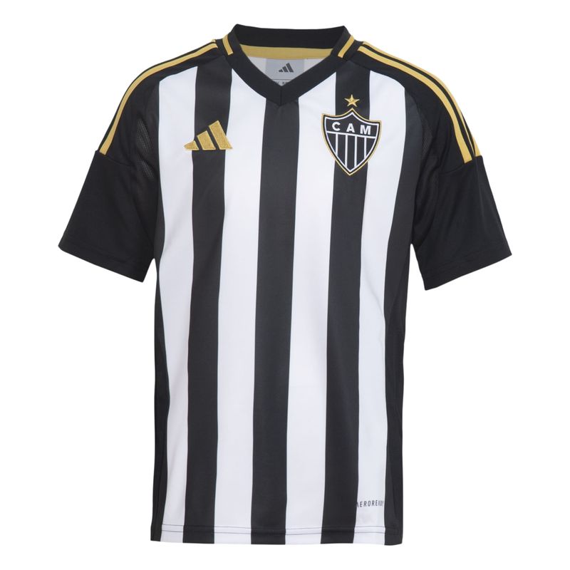 camisa-atletico-mineiro-i-25-26-adidas-infantil-preta-branca