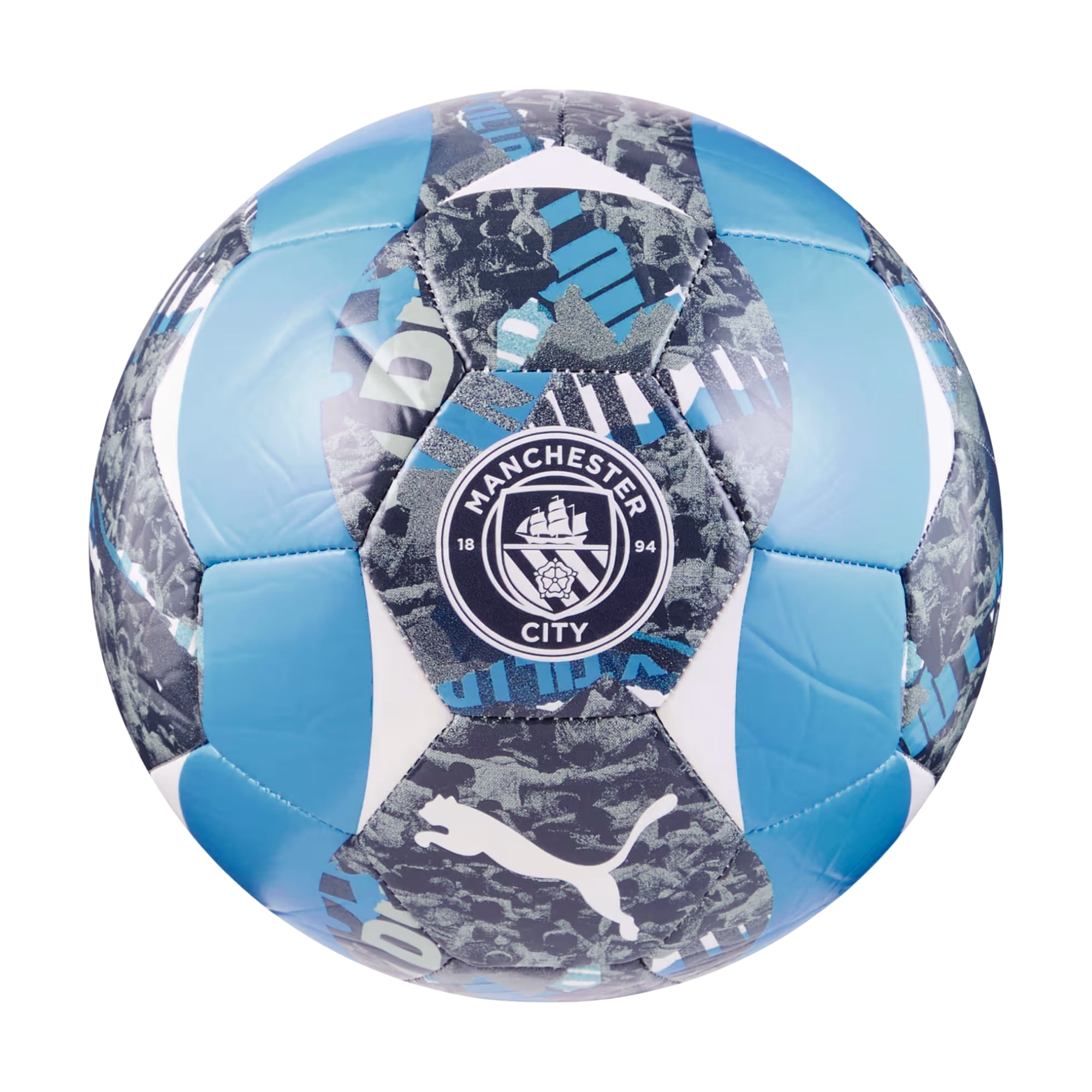 Bola Manchester City 24/25 Puma Pré-Jogo Unissex - Azul