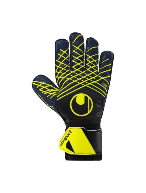 Luva Goleiro Uhlsport Prediction Soft Pro Unissex - Marinho/Amarela
