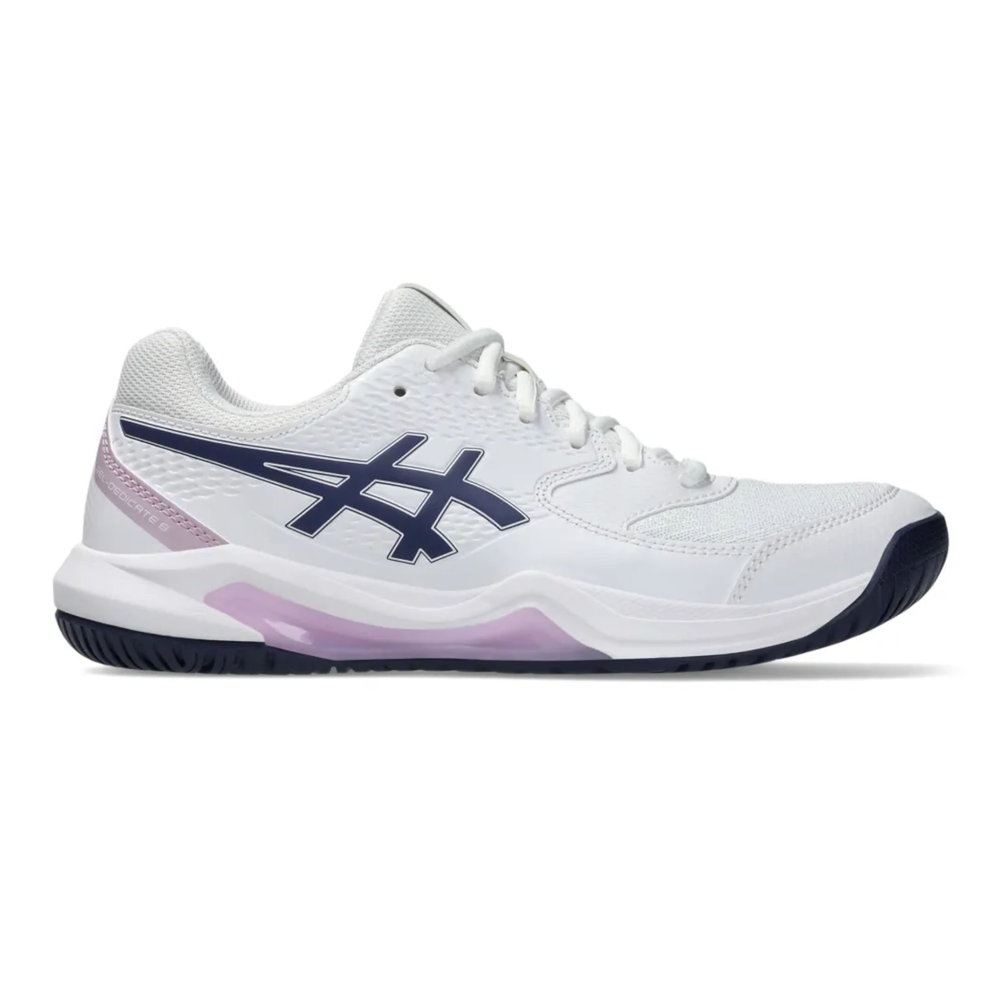 Tênis Asics Gel-Dedicate 8 Feminino - Branco/Azul