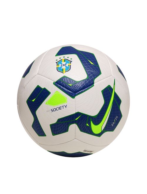 Bola Society Nike CBF Unissex - Branca/Azul