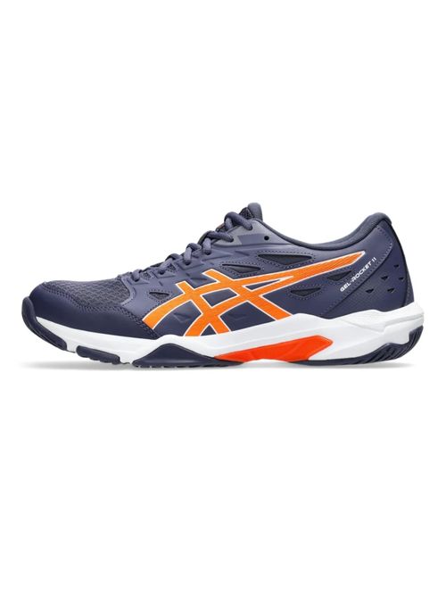 Tênis Asics Gel Rocket 11 Masculino - Marinho/Laranja