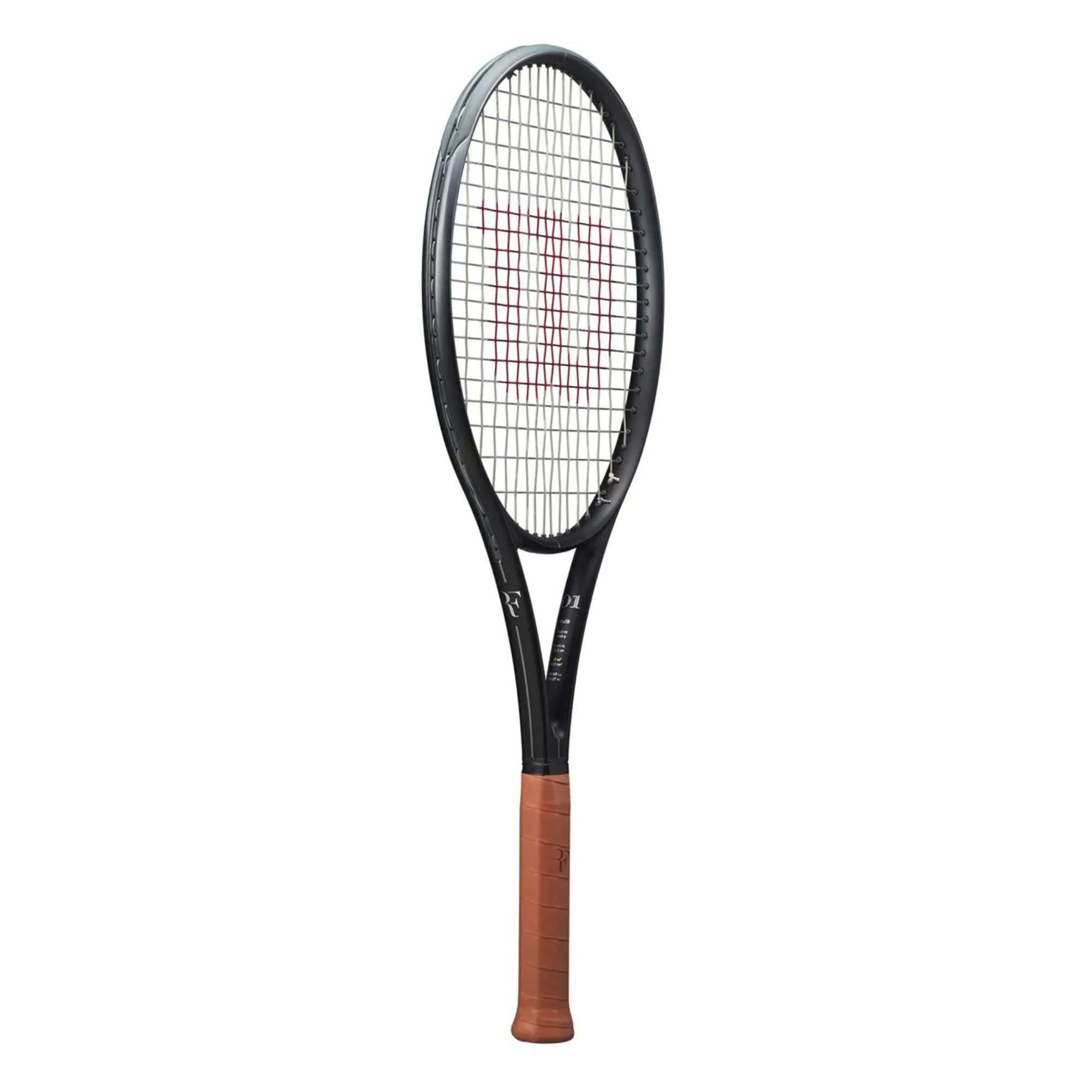 Raquete De Tênis Wilson Rf 01 Unissex - Preta - Bayard Esportes