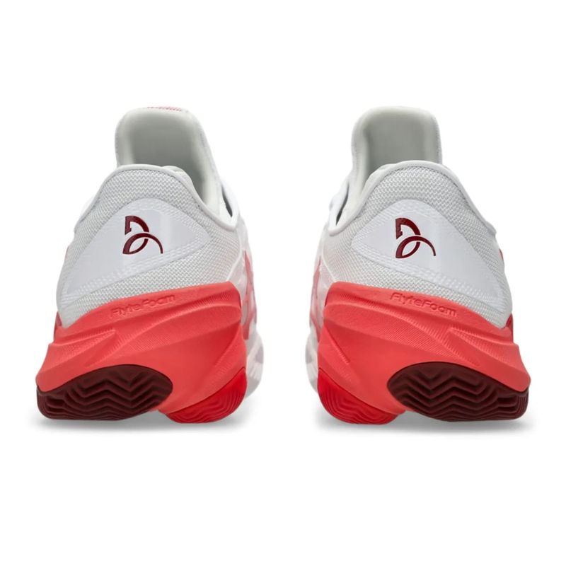 tenis-asics-court-ff-3-novak-clay-masculino-branco-vermelho