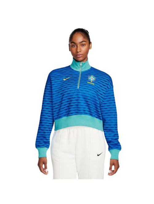 Blusão Brasil Nike Cbf Phoenix Feminino - Azul