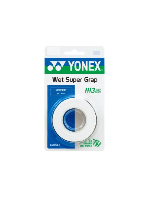 Overgrip Yonex Super Grap 3Un - Branca
