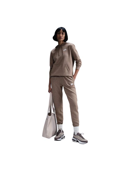 Blusão Nike Sportswear Club Fleece Feminino - Marrom